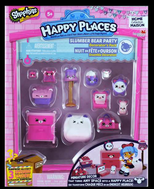 Shopkins Happy Place Decoration Pack Bear Party - Walmart.ca