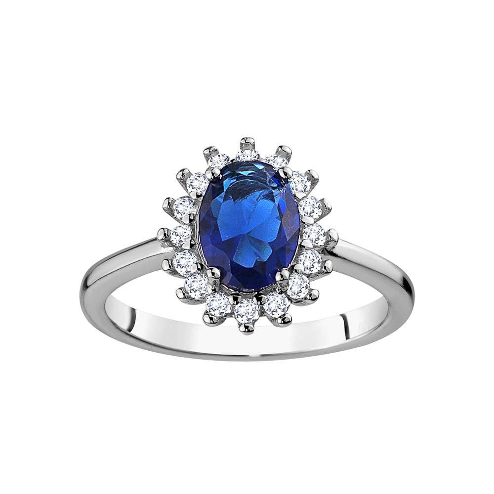 Charisma Sterling Silver CZ Ring