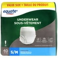 thumbnail image 2 of Equate Men’s Maximum Absorbency Protective Incontinence Underwear, Small, 2 of 3