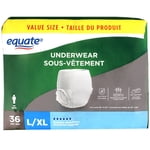 Equate Men’s Maximum Absorbency Protective Incontinence Underwear, Large/Extra-Large