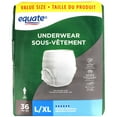 thumbnail image 2 of Equate Men’s Maximum Absorbency Protective Incontinence Underwear, Large/Extra-Large, 2 of 3