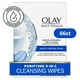 Lingettes nettoyantes quotidiennes pour le visage Olay, pour un nettoyage purifiant en profondeur, démaquillant 66 unités – image 1 sur 8
