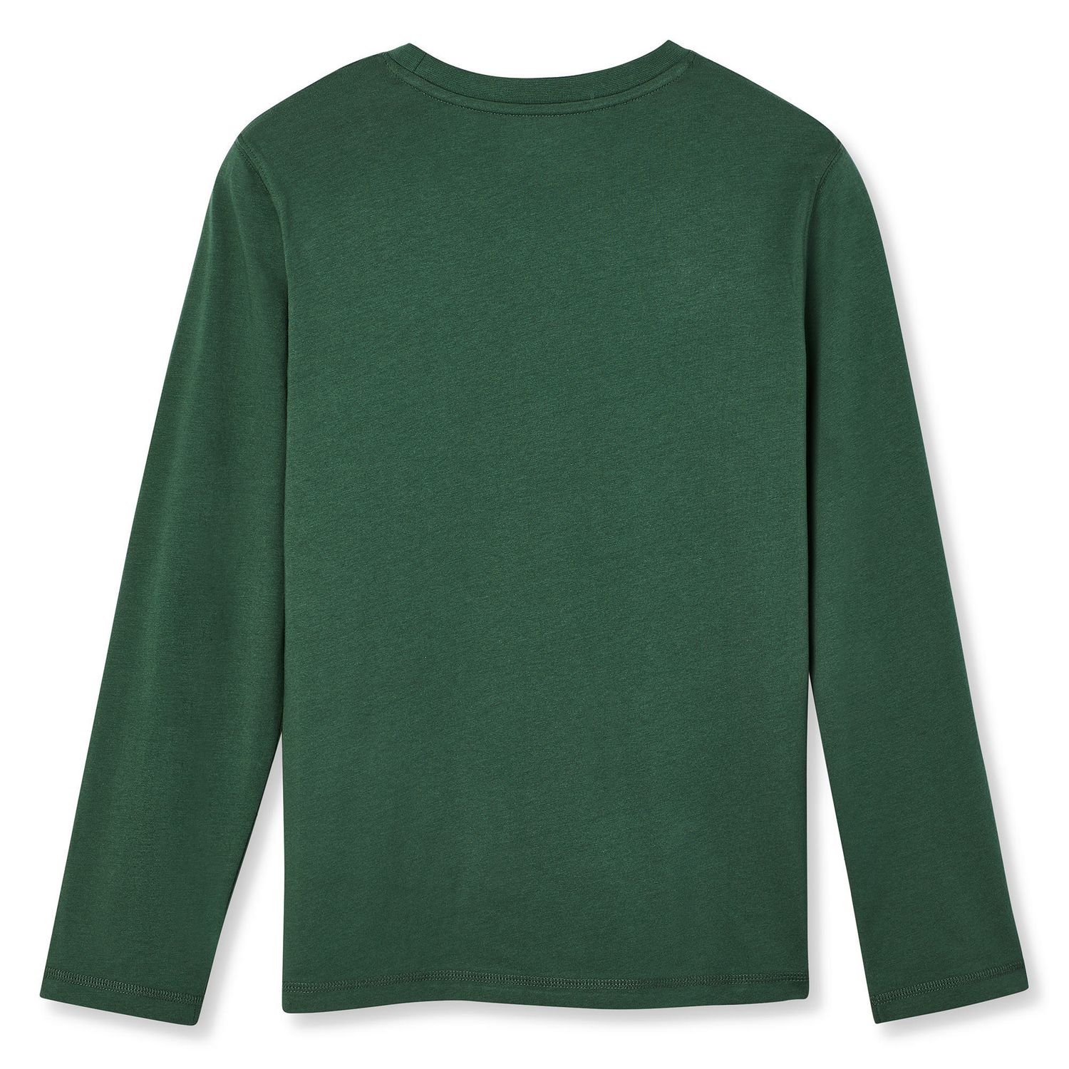 Gymboree 100% Cotton Color Block Marled Green Long Sleeve T-Shirt
