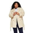 thumbnail image 1 of Lane Bryant Women's Plus Long Trench Coat, 1 of 6