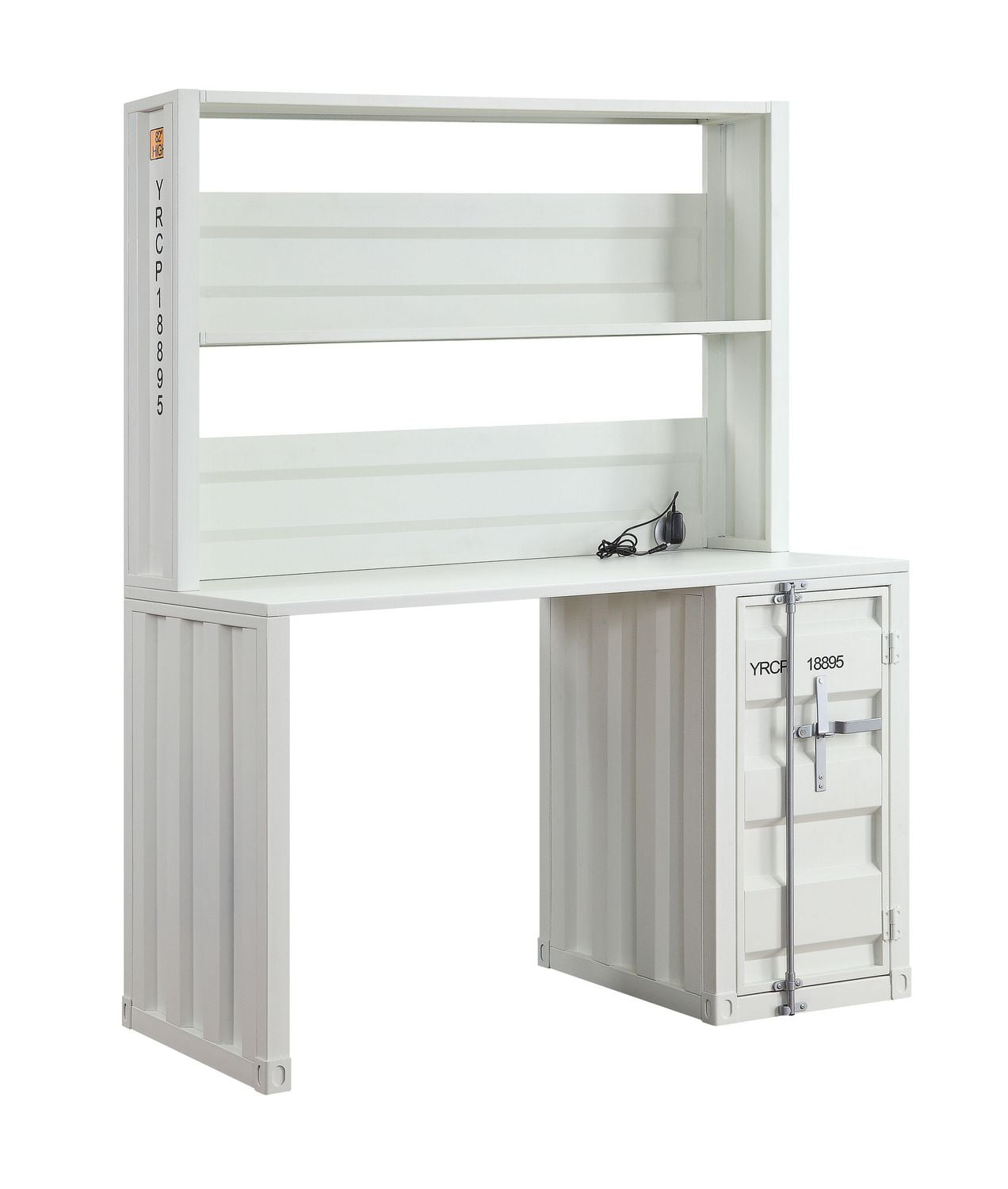 ACME Cargo Desk & Hutch in White Walmart Canada