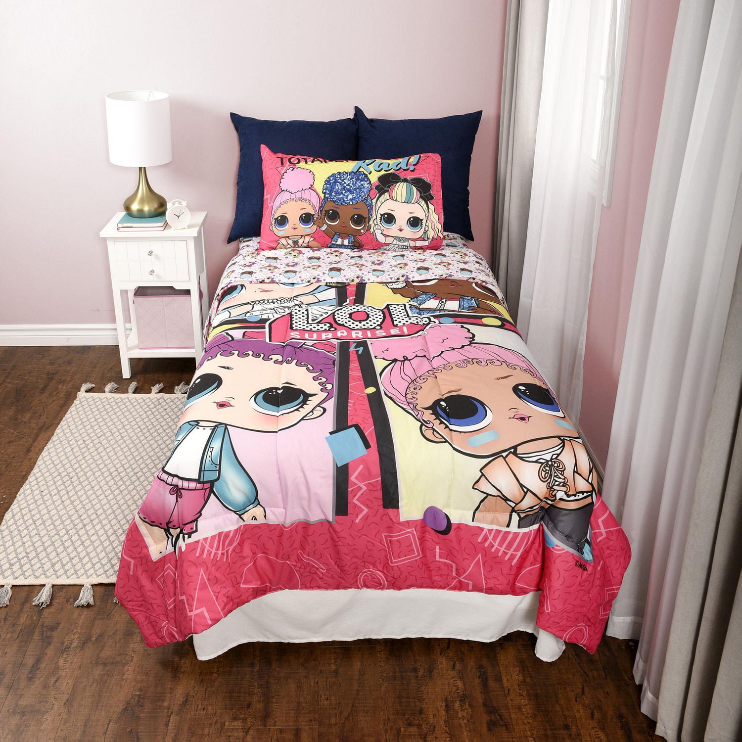 lol dolls bedroom set