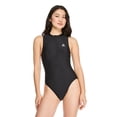 thumbnail image 1 of Reebok Women's Half Zip One Piece Swimsuit, 1 of 6