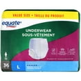 thumbnail image 1 of Equate Women’s Maximum Absorbency Protective Incontinence Underwear, Large, 1 of 3
