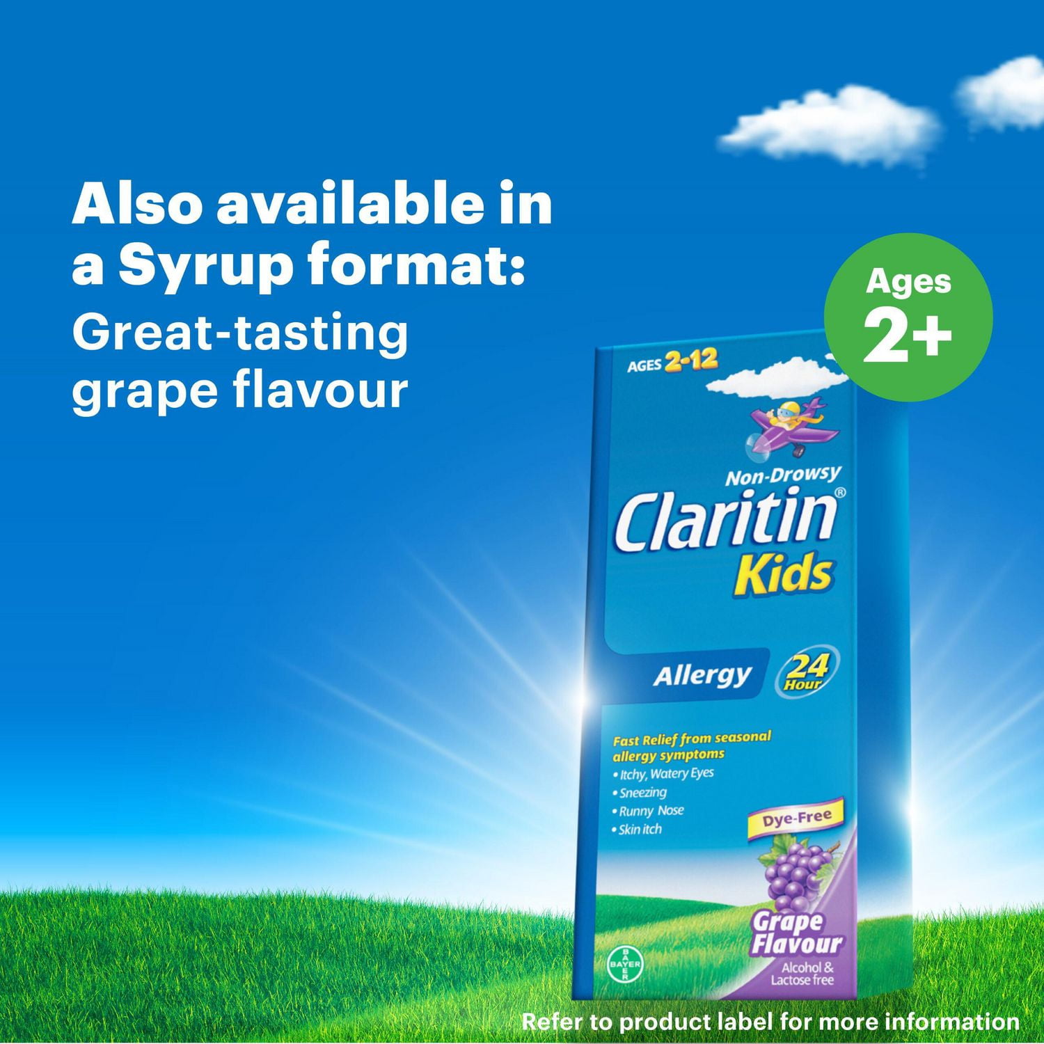Claritin Kids Rapid Dissolve Allergy Medicine - 24 Hour Non-Drowsy Kids Allergy Medication, Antihistamines For Kids, Fast Allergy Relief Of Itchy, Watery, Red Eyes, Sneezing, Runny Nose, 10 Rapid Dissolve Tablets