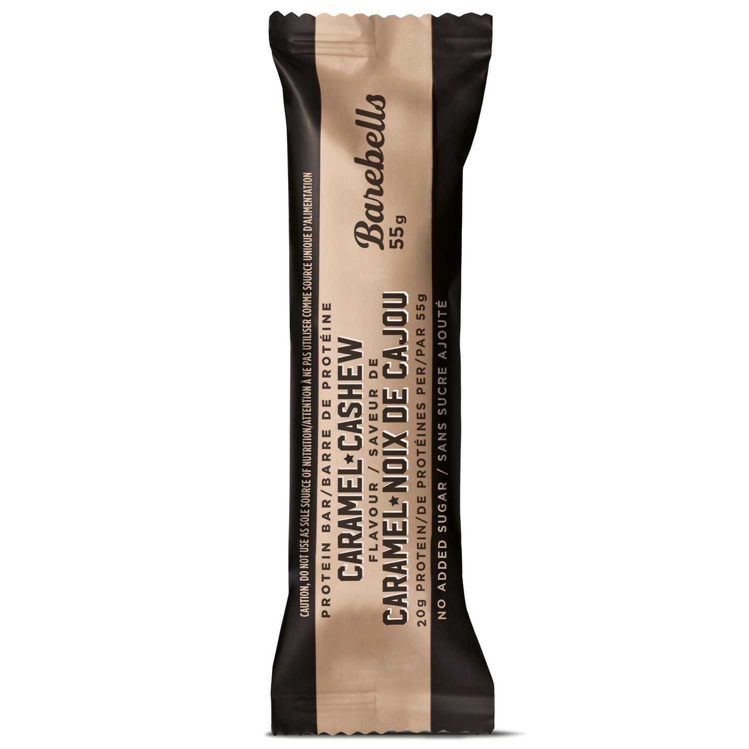 Barebells Caramel Cashew Protein Bar, 1 X 55g Count