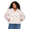 thumbnail image 1 of Lane Bryant Women's Plus Cropped Trench Coat, 1 of 6