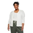 thumbnail image 1 of Lane Bryant Women's Plus 3/4 Sleeve Shrug, 1 of 6