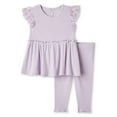 thumbnail image 1 of Ensemble 2 pièces avec tunique George pour bébés filles, 1 of 1