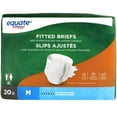 thumbnail image 1 of Equate Unisex Maximum Absorbency Fitted Incontinence Underwear, Medium, 1 of 3