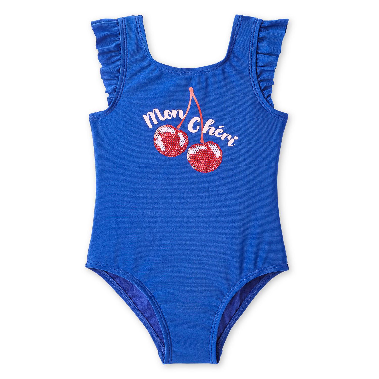 Maillot 1 pièce à imprimé graphique George pour petites filles