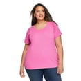 thumbnail image 1 of Lane Bryant Women's Plus Eyelet Sleeve Top, 1 of 6