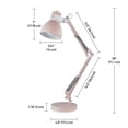 thumbnail image 3 of Globe Electric Architect 28" Swing Arm Metal Desk Lamp, On-Off Rotary Switch, Swing Arm, 3 of 6