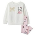 thumbnail image 1 of Ensemble 2 pièces avec legging Hello Kitty pour petites filles, 1 of 1