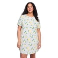thumbnail image 1 of George Women's Plus Crew-Neck Nightshirt, 1 of 6