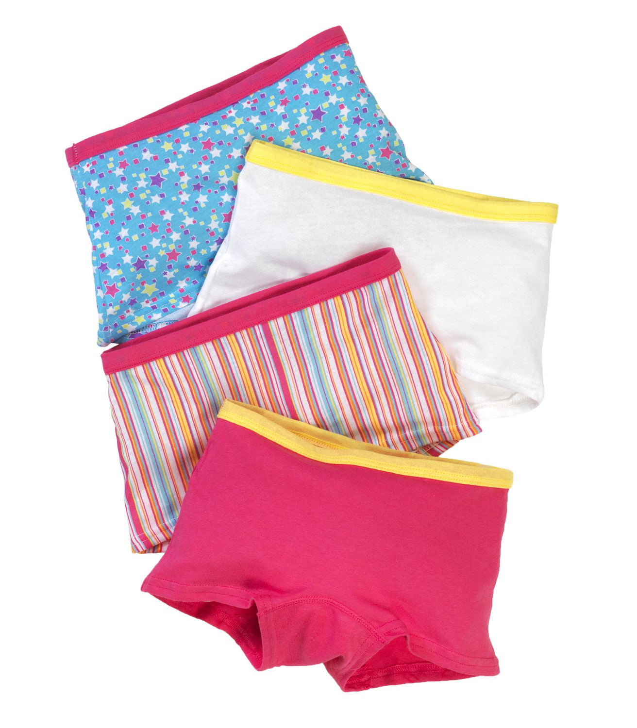 Fruit of the Loom Girls' Cotton Stretch Boyshort, 5Pack Walmart Canada