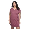 thumbnail image 1 of George Women's Plus V-Neck Nightshirt, 1 of 6