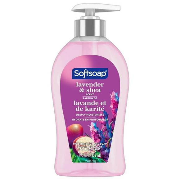 Softsoap Deeply Moisturizing Liquid Hand Soap, Lavender & Shea Butter - 332 ML, Liquid Hand Soap