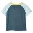 thumbnail image 2 of George Baby Boys' Colour Block Raglan T-Shirt, 2 of 2