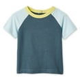 thumbnail image 1 of George Baby Boys' Colour Block Raglan T-Shirt, 1 of 2