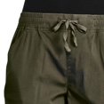 thumbnail image 4 of George Women's Pull-On Poplin Capri Pant, 4 of 6