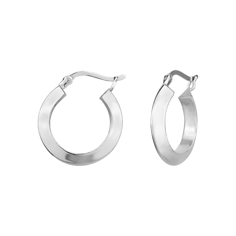 Charisma Sterling Silver Hoops