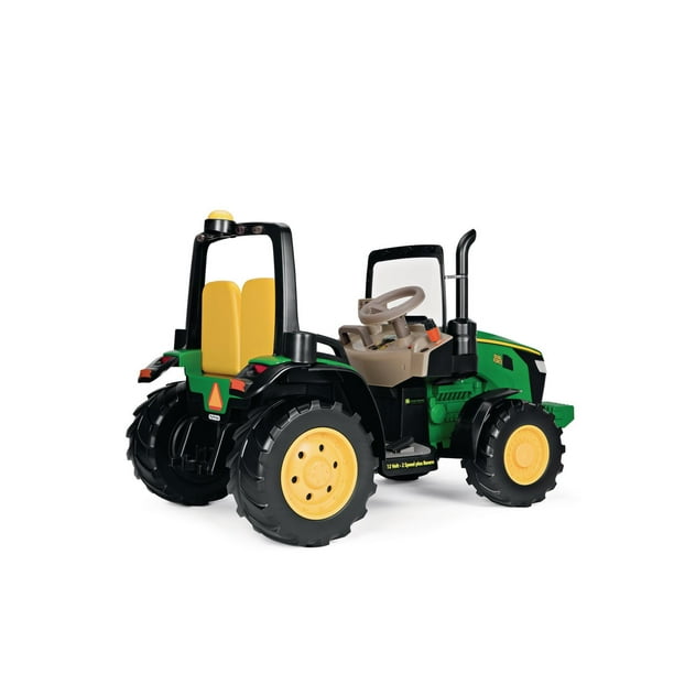 Jouet véhicule porteur tracteur avec remorque John Deere Ground
