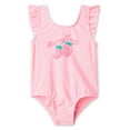 thumbnail image 1 of Maillot 1 pièce à imprimé graphique George pour bébés filles, 1 of 2