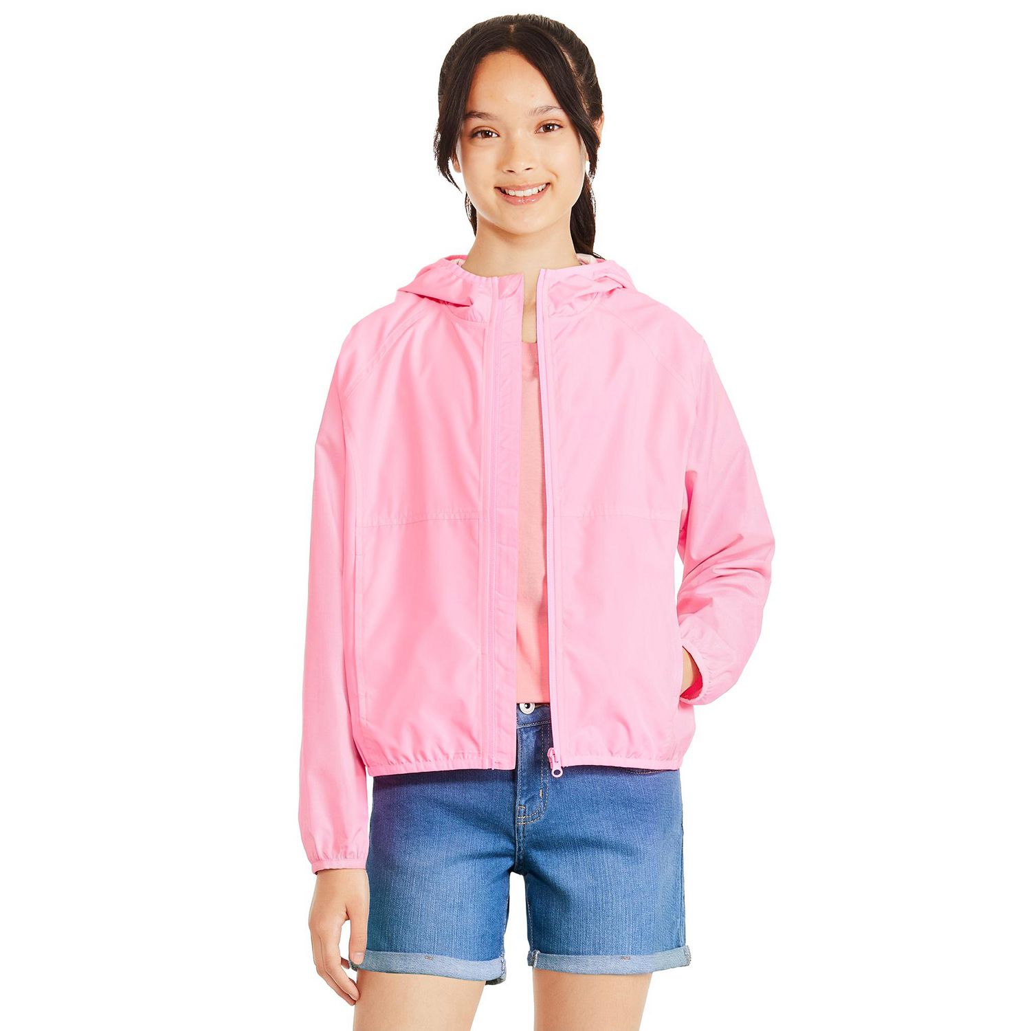 Coupe-vent à capuchon George pour filles