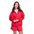 thumbnail image 1 of No Boundaries Women's Oversized Full Zip Hoodie, 1 of 6