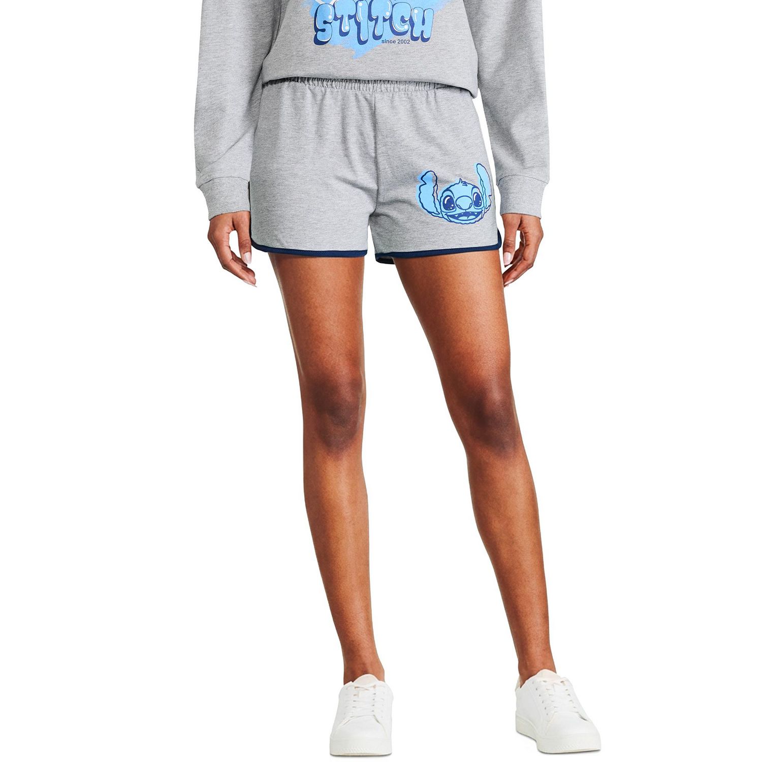 Short à ourlet dauphin Stitch Disney pour femmes