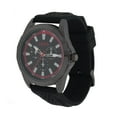 thumbnail image 2 of Izod Easy Read Analog black Rubber Strap Watch, 2 of 2