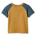 thumbnail image 2 of T-shirt raglan à blocs de couleurs George pour bébés garçons, 2 of 2