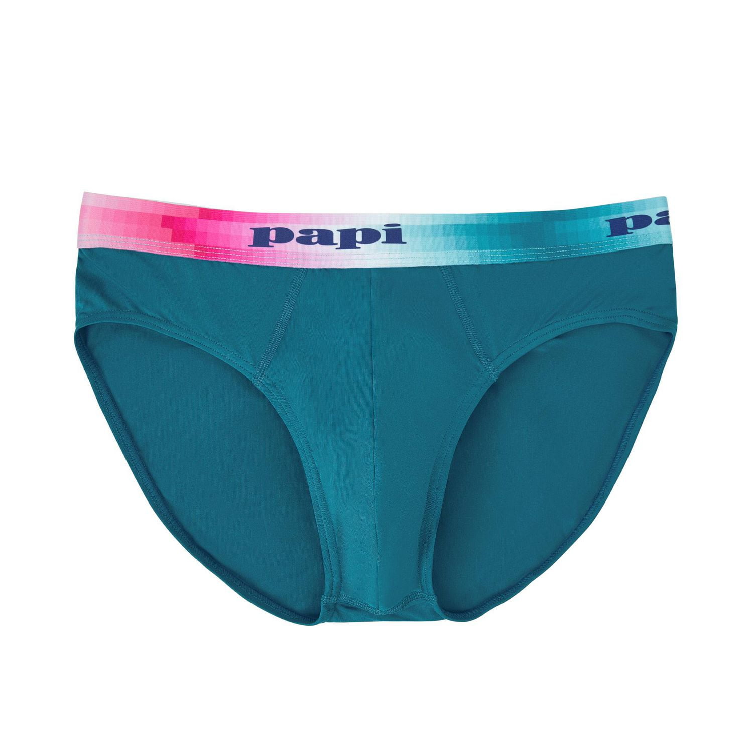 PAPI Men's Microfiber Low-Rise Briefs, Pack of 5
