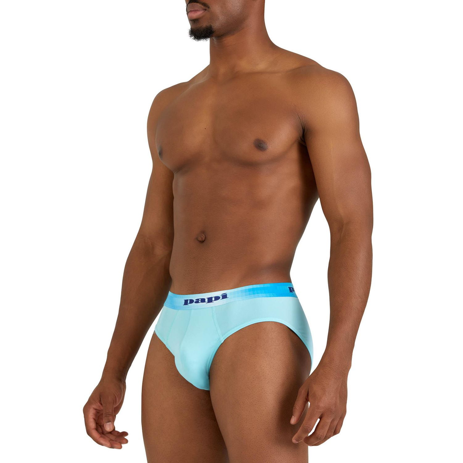 PAPI Men's Microfiber Low-Rise Briefs, Pack of 5