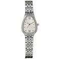 thumbnail image 1 of Women’s Silver Metal Dress Watch – Silver Tonneau Case & Bracelet, 1 of 3