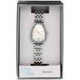 thumbnail image 3 of Women’s Silver Metal Dress Watch – Silver Tonneau Case & Bracelet, 3 of 3
