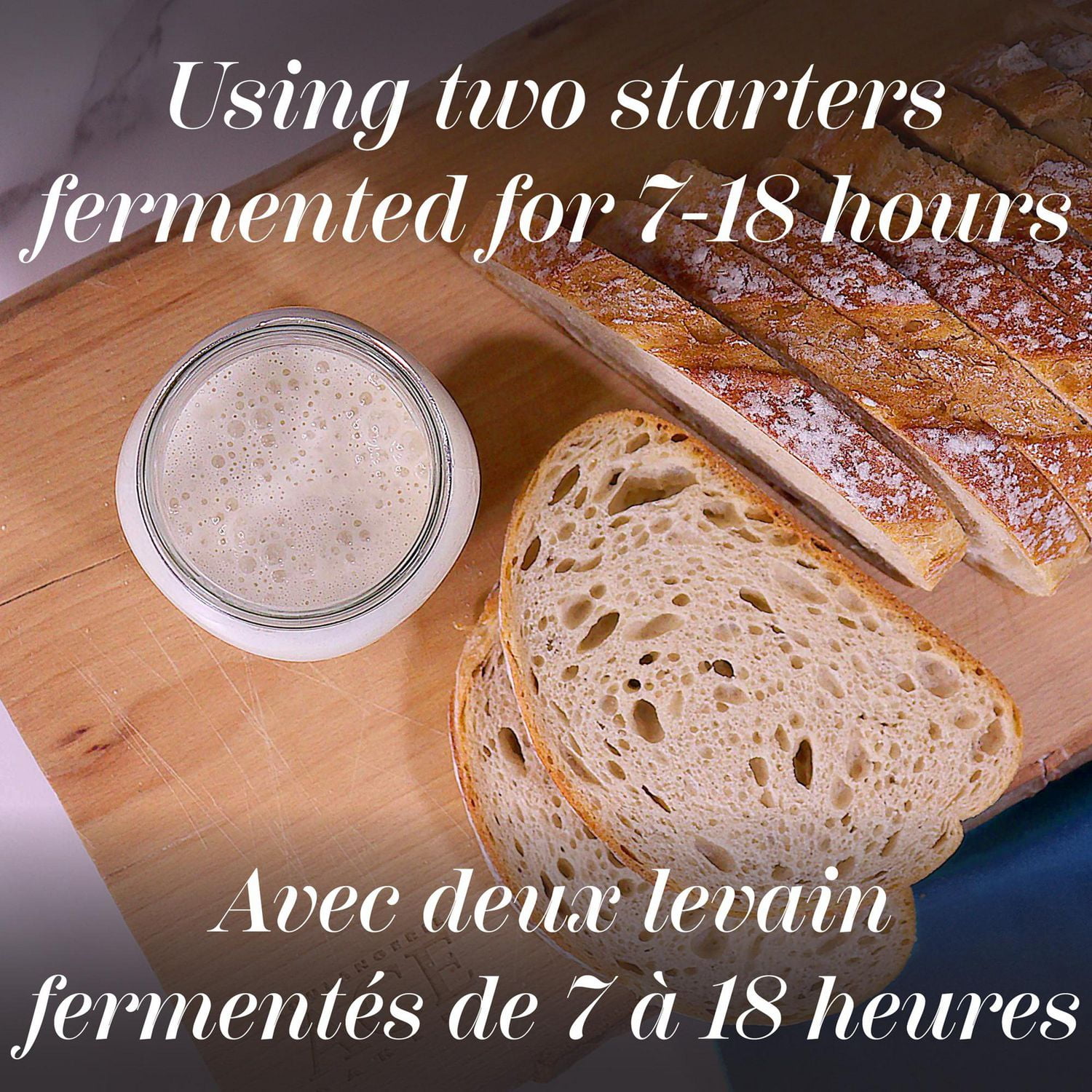 Petit pain artisan Italien Bocata Ronda ACEMD Bakery 8 morceaux, total de 640 g