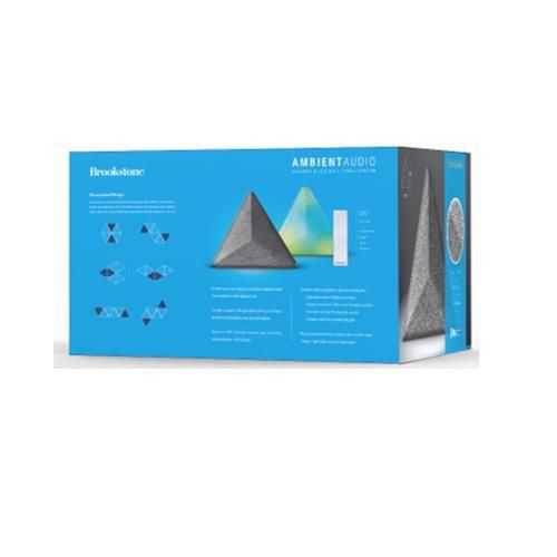 Brookstone Ambient Audio Speaker LED Wall Panel System Walmart.ca