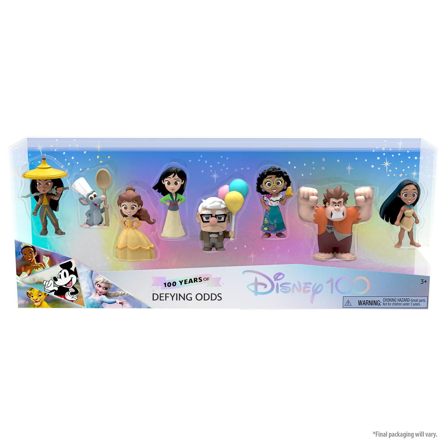 Disney100 Years of Defying Odds Celebration Collection Limited Edition  8-piece Figure Pack