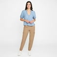 thumbnail image 2 of Devoted Women's V Neck Embroidered Top, Sizes XS-XL, 2 of 4