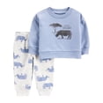 thumbnail image 1 of Carter's Child of Mine Baby Boys' 2 Piece Whale Outfit Set, 1 of 3