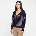thumbnail image 1 of Devoted Cardigan rayé pour femme, tailles TP à TG, 1 of 4