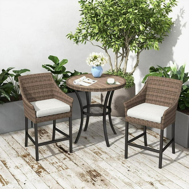 Ash & Willow Appleton 3Piece Outdoor High Dining Set Walmart.ca