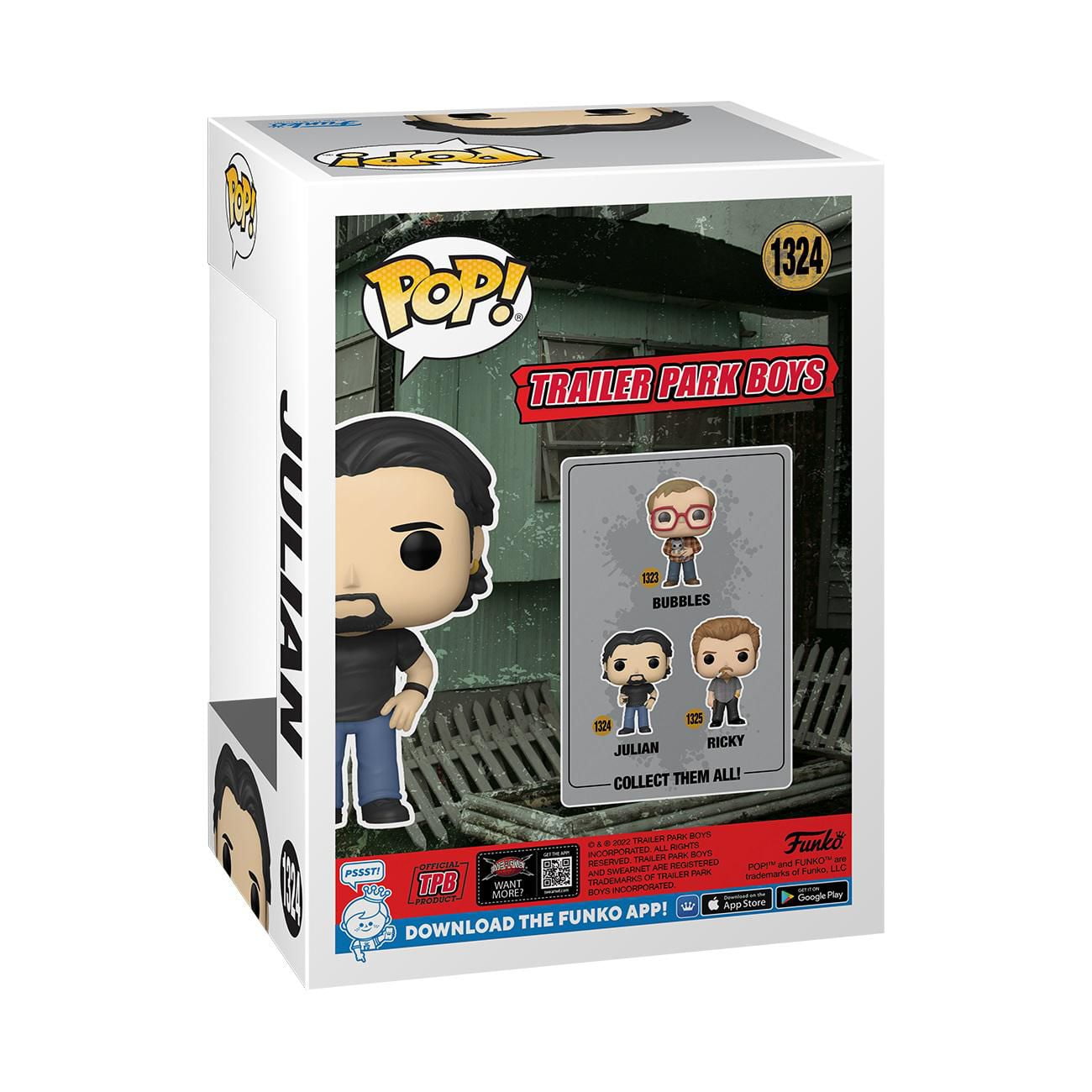 Funko Pop TV Trailer Park Boys Julian with Drink Vinyl Figure