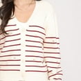 thumbnail image 4 of Devoted Cardigan rayé pour femme, tailles TP à TG, 4 of 4